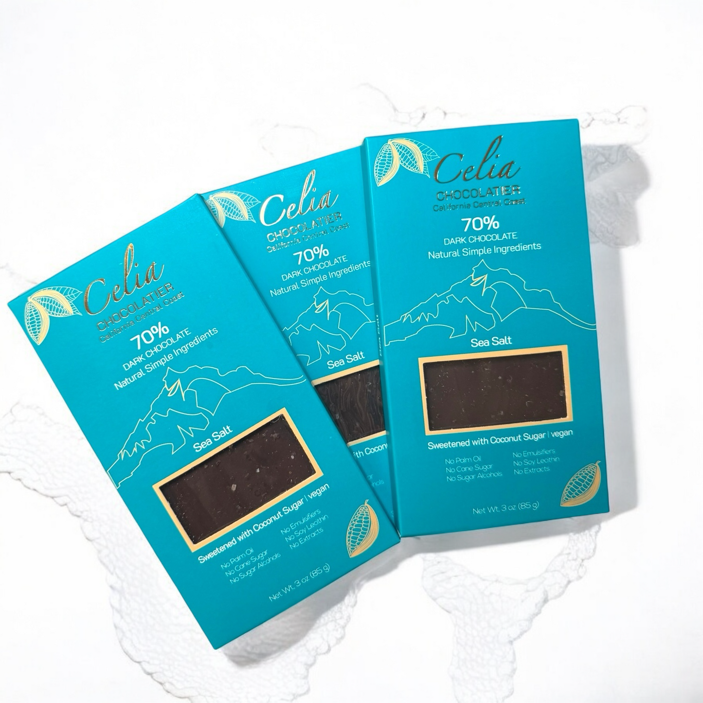 Sea Salt - 70% Dark Chocolate